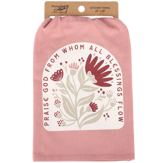 Praise God Kitchen Towel