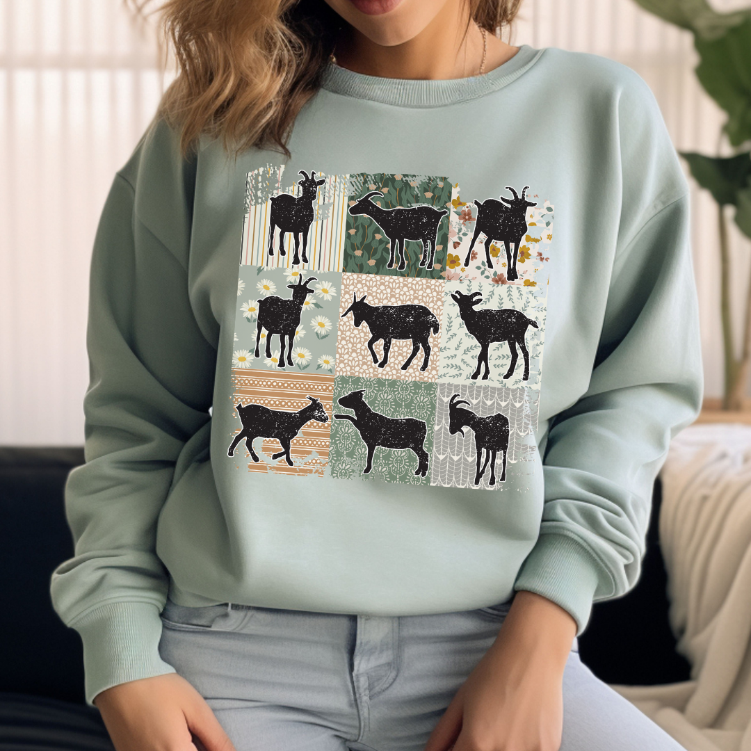 Farmhouse Barn Animals Design Tee