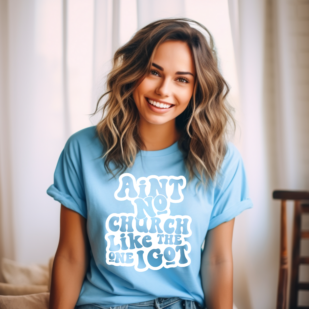 Ain't No Church Like the One I Got Faith Tshirt