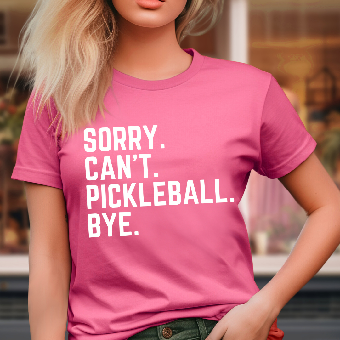 sport pickleball tshirt