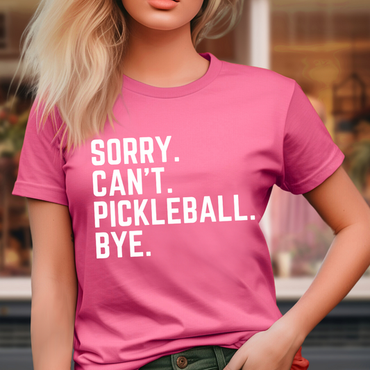 sport pickleball tshirt