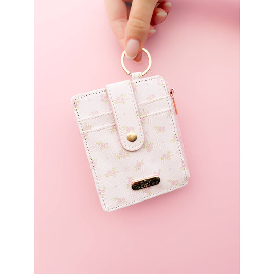 Floral Key-chain Wallet