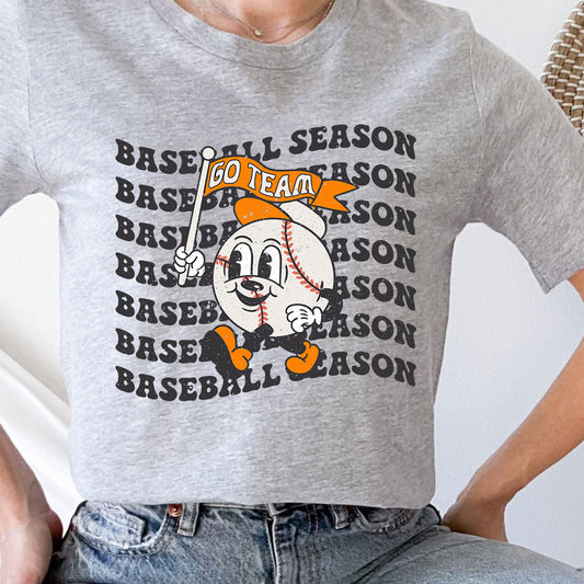Youth Baseball Season Graphic Tee