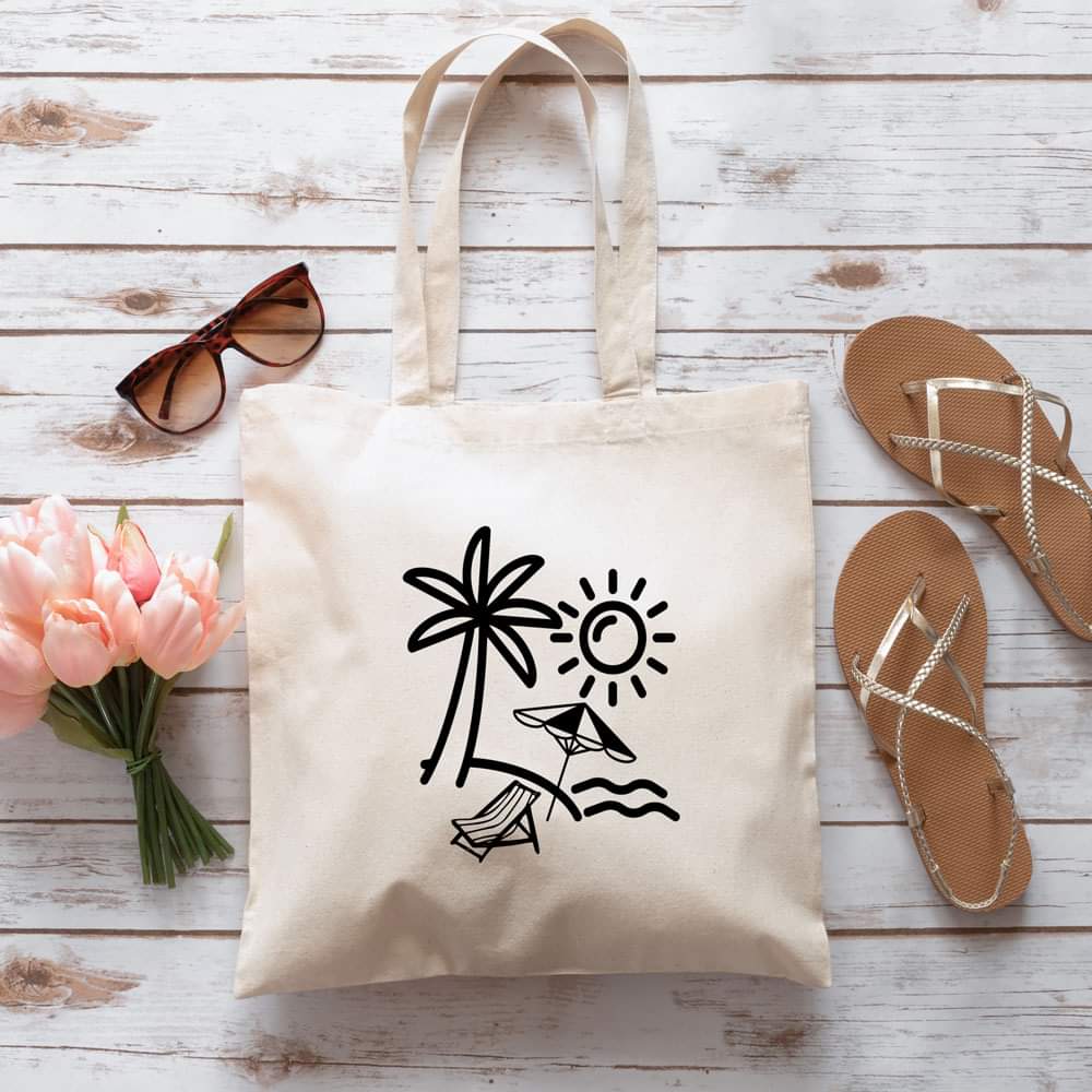Reusable Organic Canvas Tote Bags