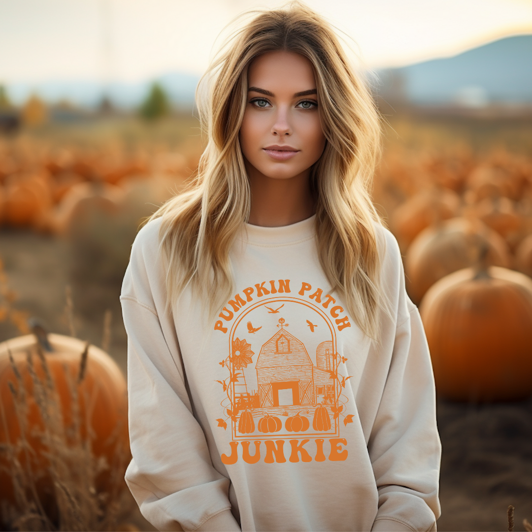 Pumpkin Patch Junkie Crewneck