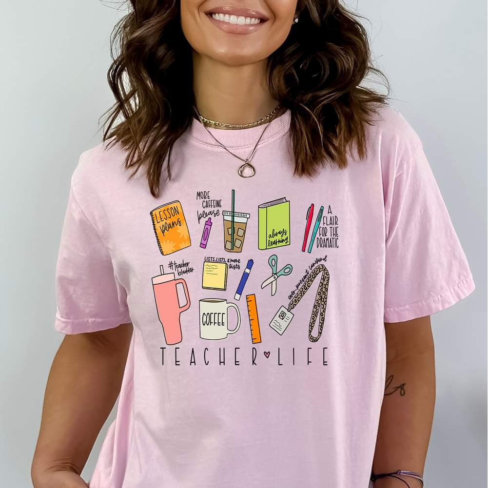 Teacher life tshirt