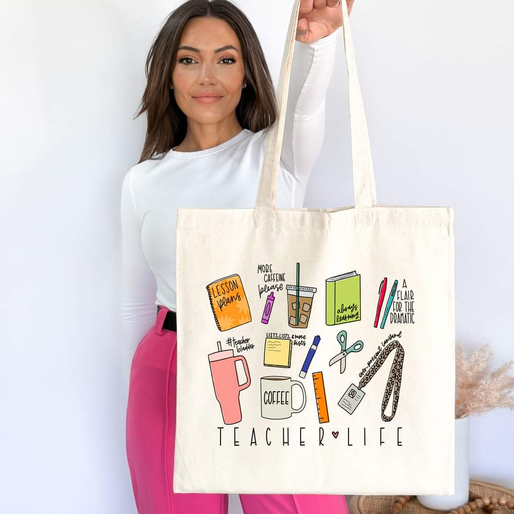 Reusable Organic Canvas Tote Bags