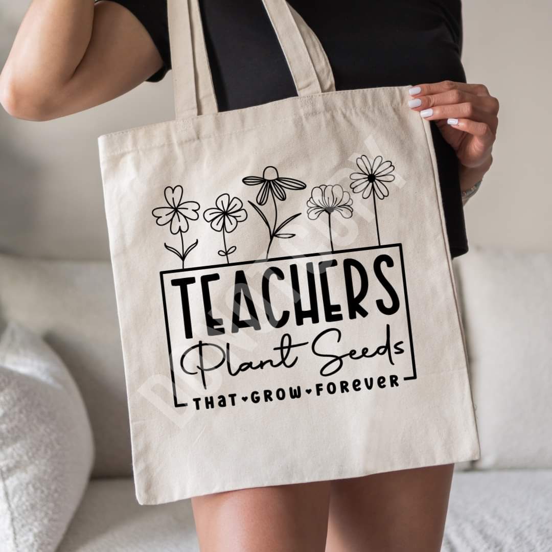 Reusable Organic Canvas Tote Bags