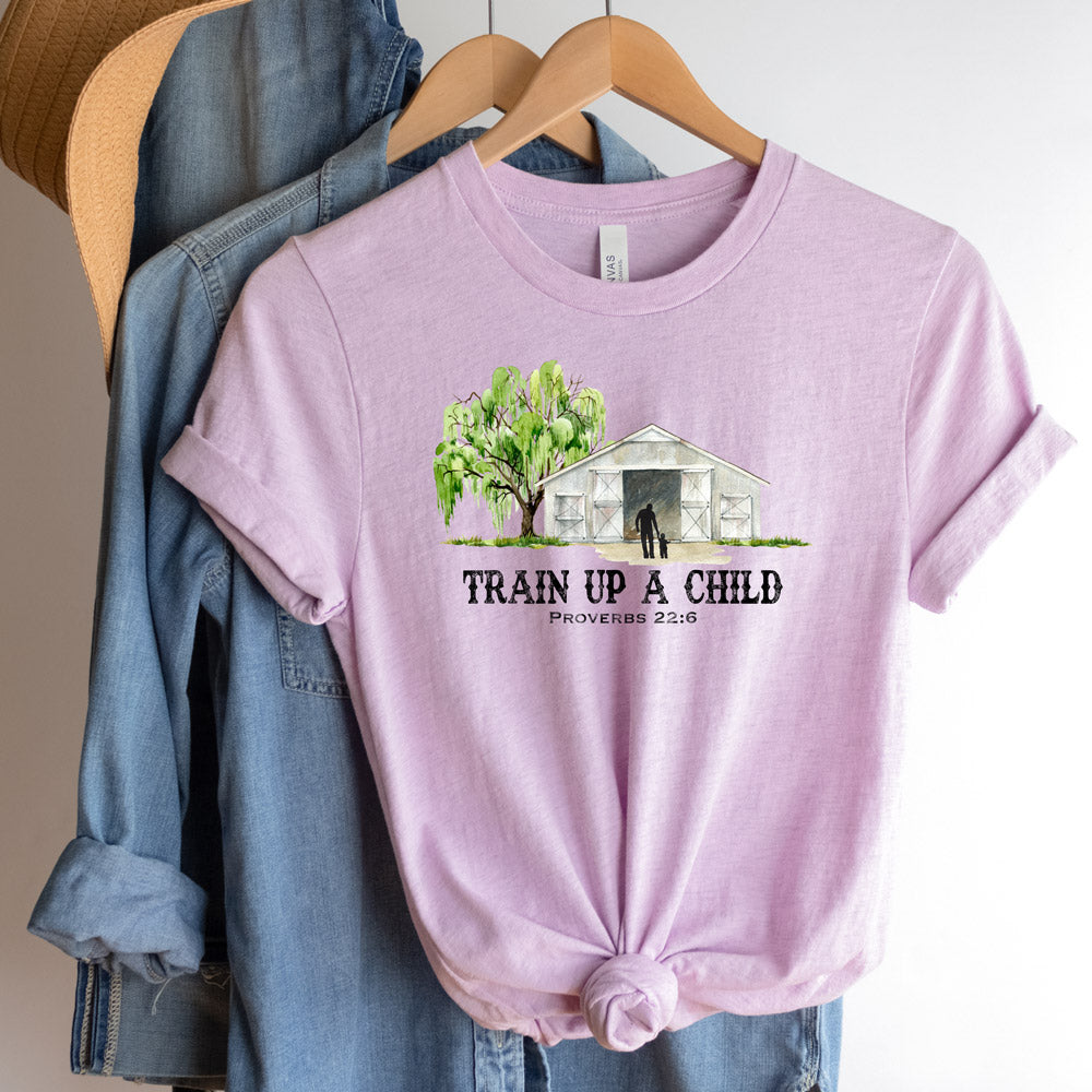 Train Up a Child Faith Tshirt