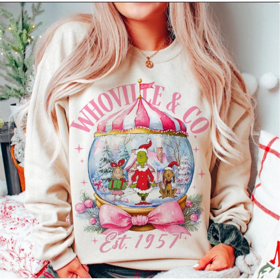 cosquette pink bow christmas