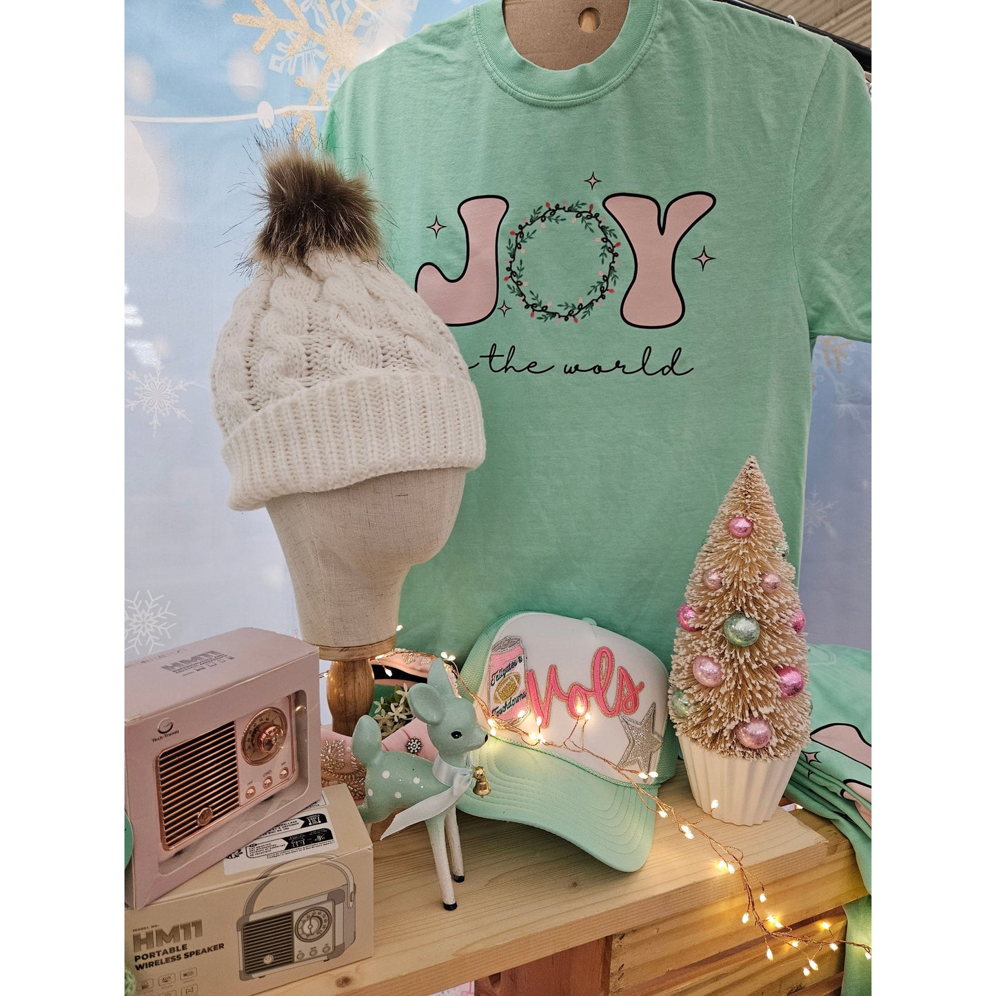 Joy To The World Holiday Sweatshirt