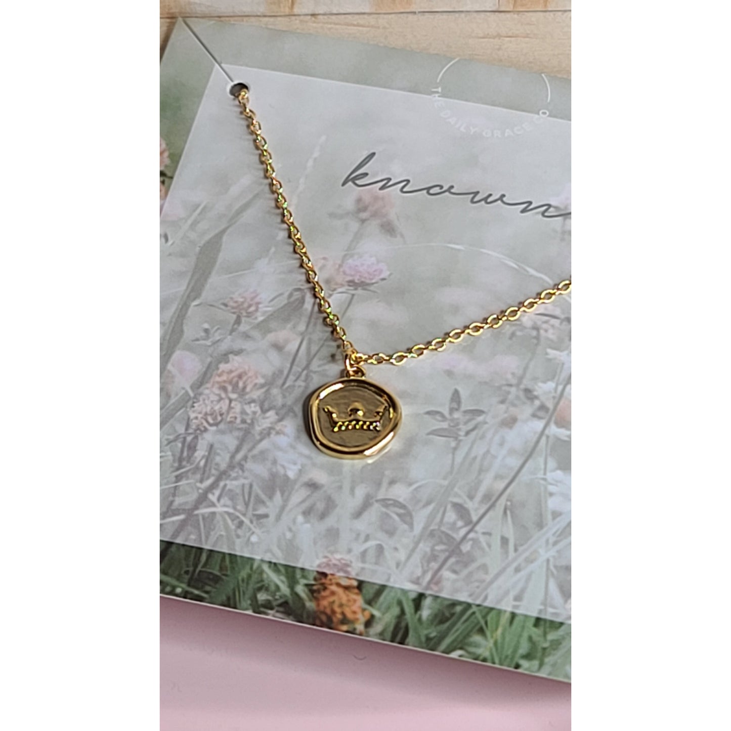 Faith •Known• Gold Necklace