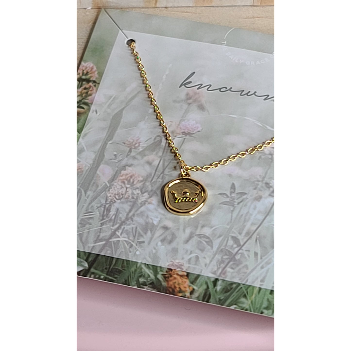 Faith •Known• Gold Necklace