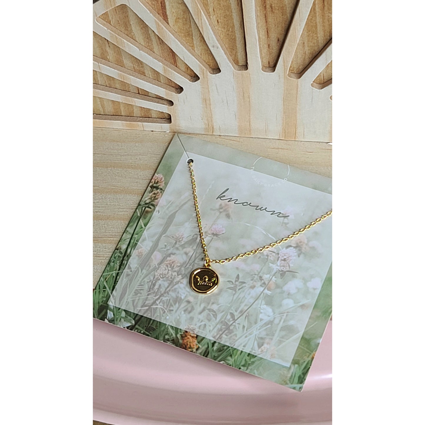 Faith •Known• Gold Necklace