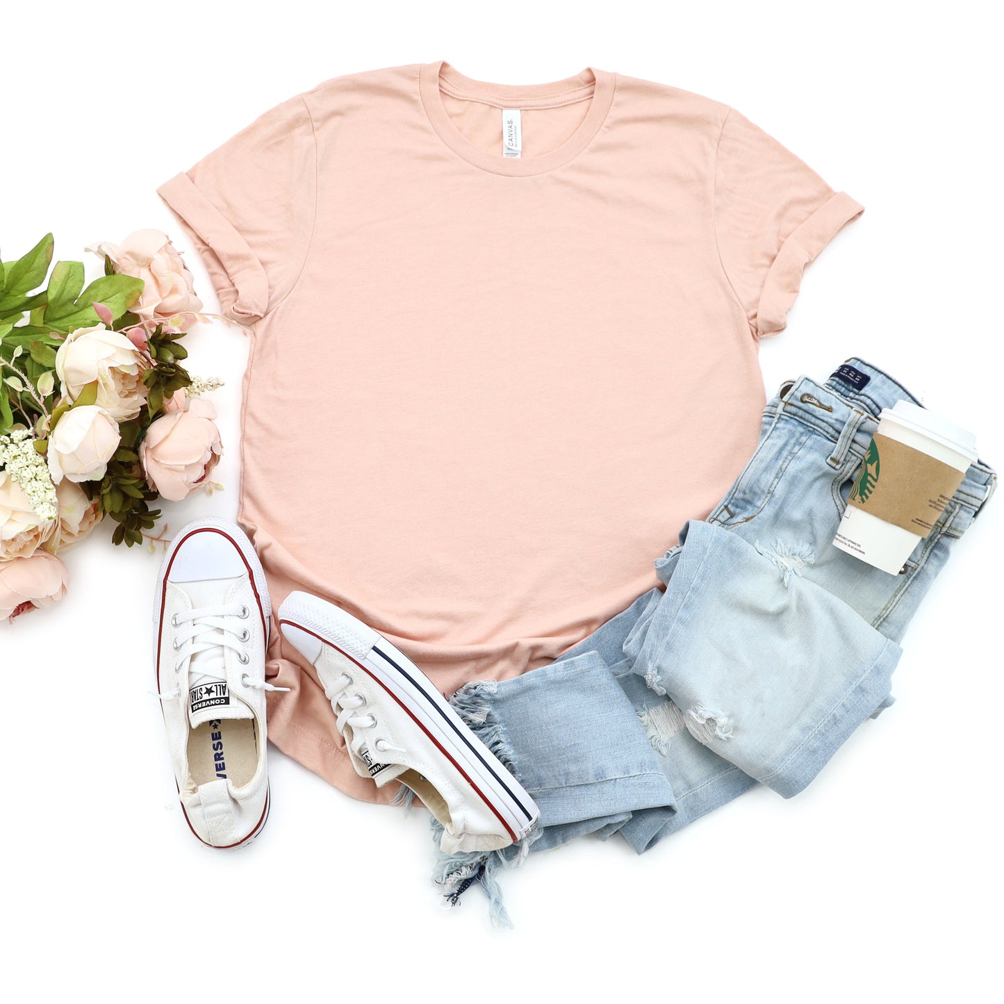 HEATHER PEACH BELLA AND CANVAS