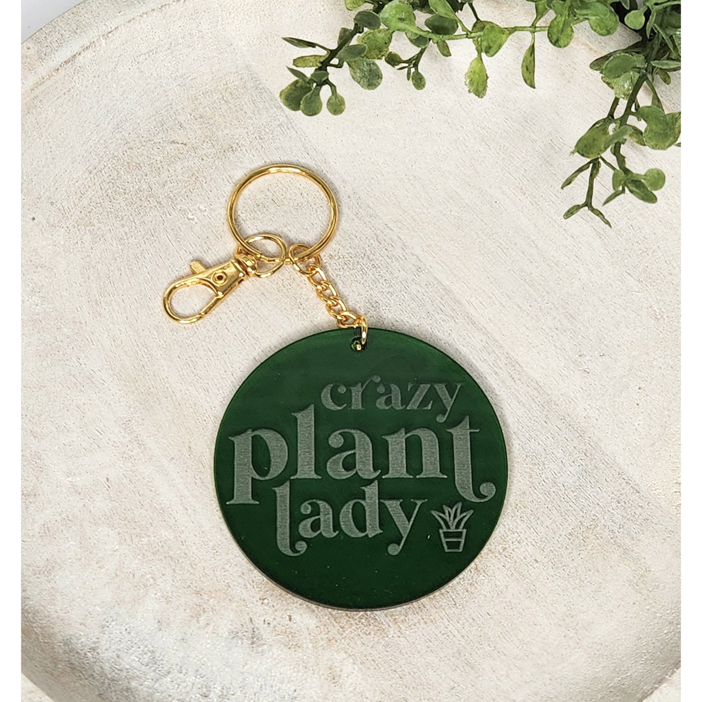 Plant Lover Acrylic Keychains