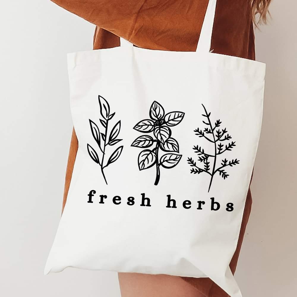 Reusable Organic Canvas Tote Bags