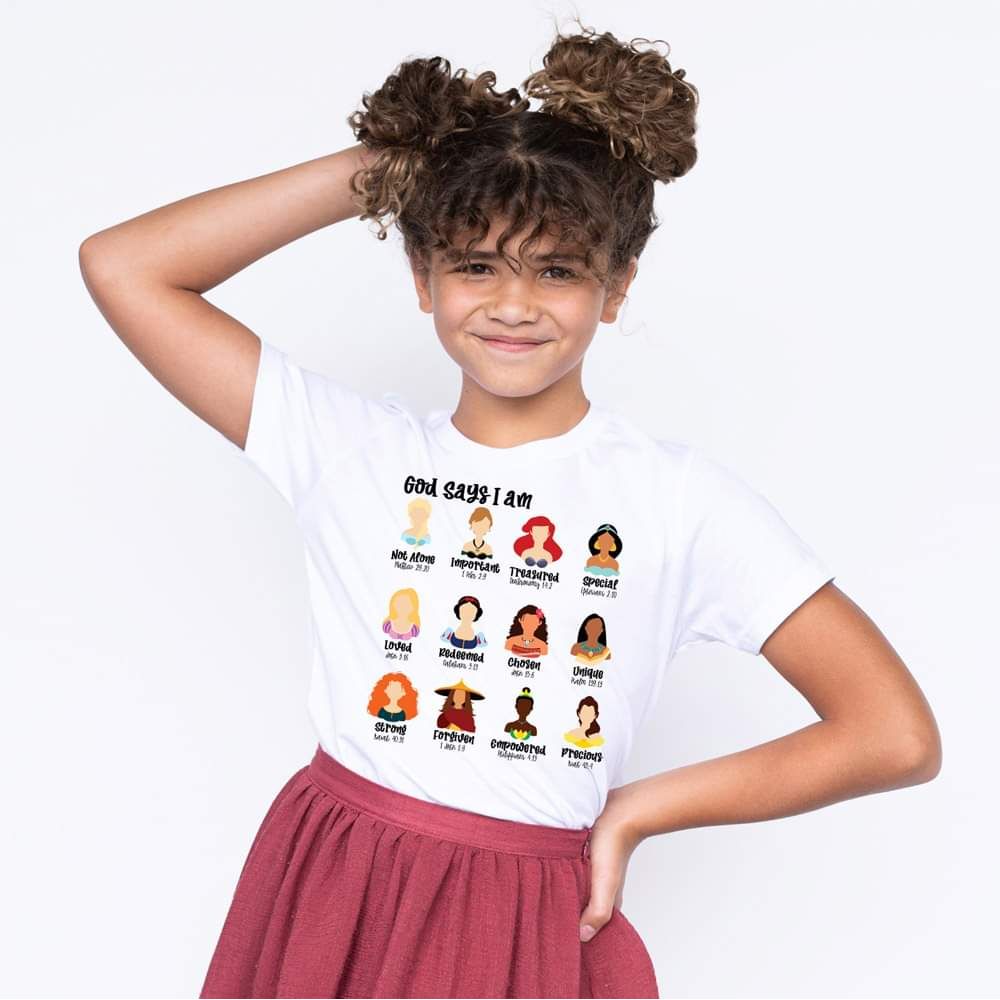 God says I am faith tshirt