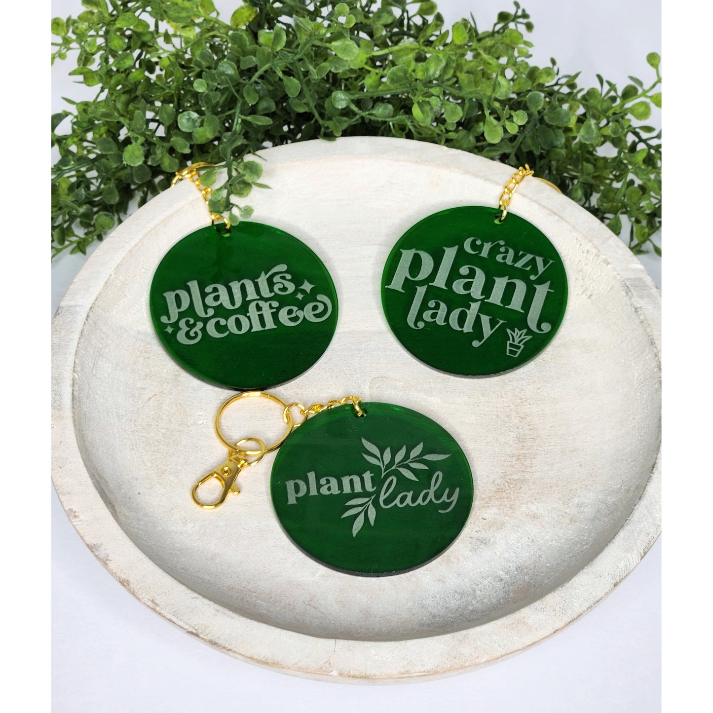 Plant Lover Acrylic Keychains