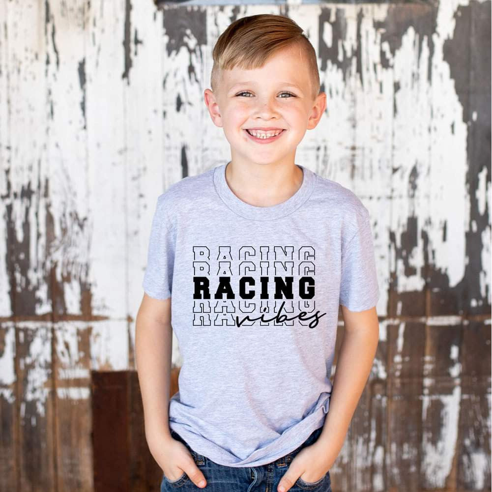 RACING VIBES KIDS TSHIRT