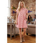 COTTON STRIPED TUNIC DRESS