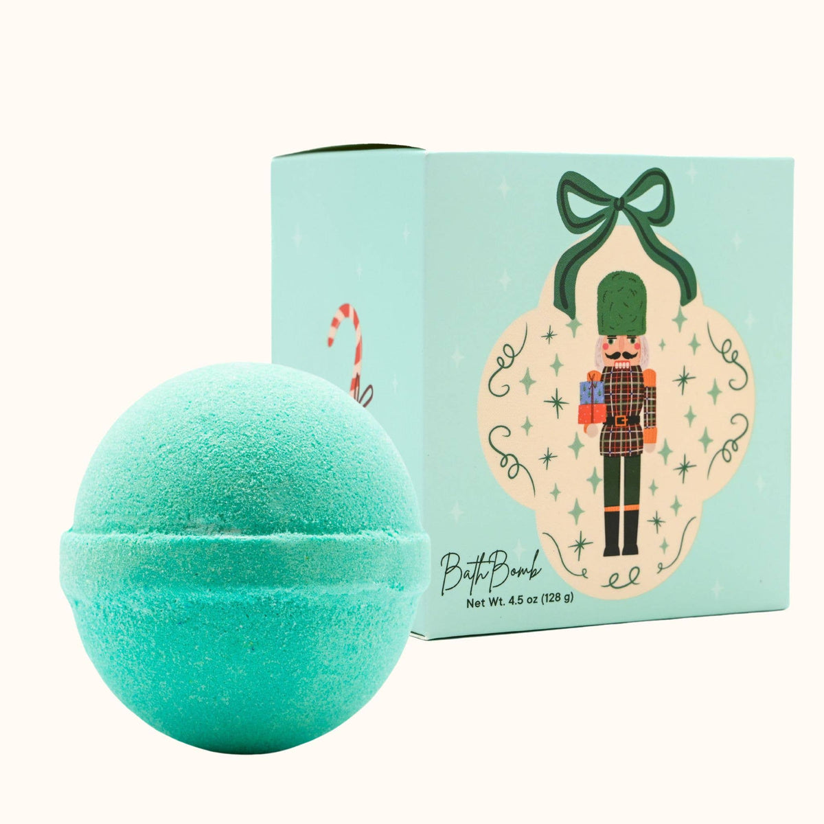 Christmas Nutcracker Bath Bomb - Stocking Stuffer