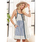 PATCHWORK MINI DRESS