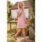 COTTON STRIPED TUNIC DRESS