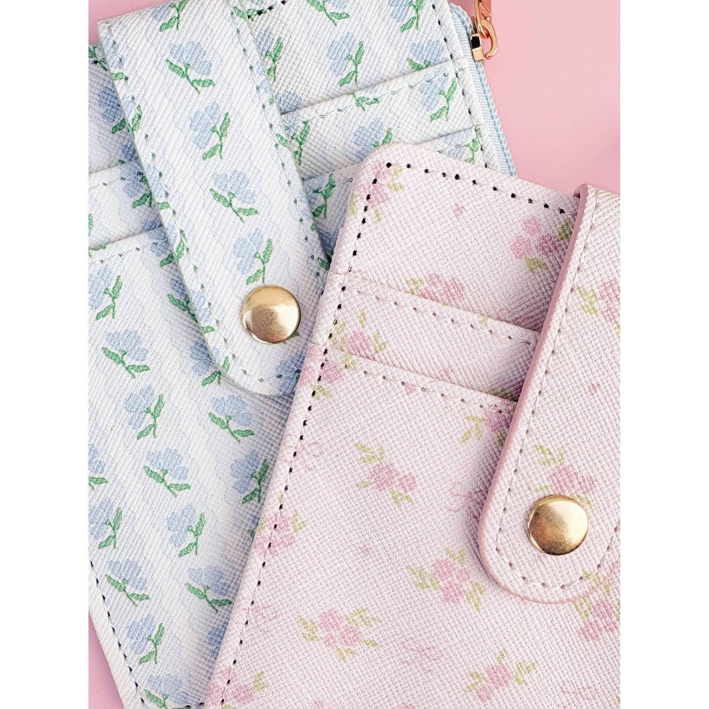 Floral Key-chain Wallet