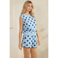 Coastal Polka Dot Lounge Set