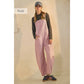 Plus Pinstriped Barrel-leg Overalls