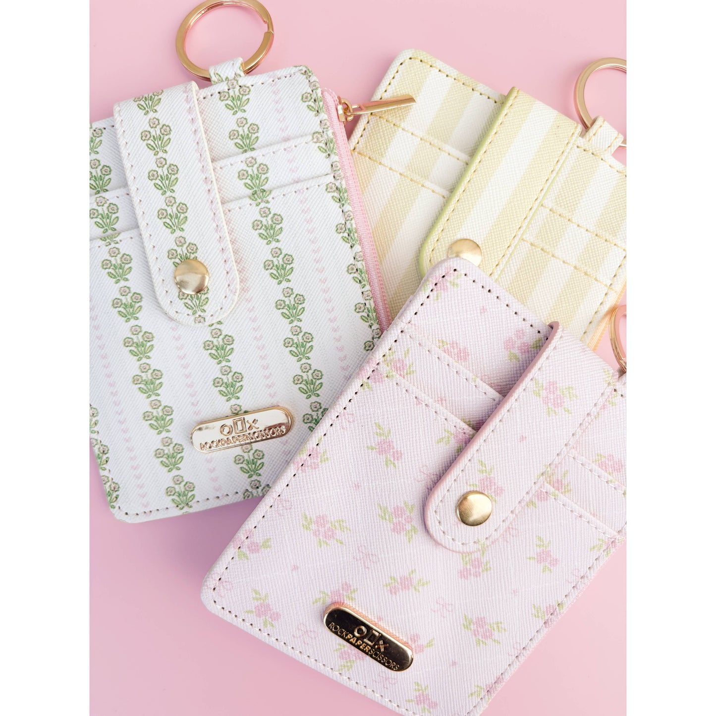 Floral Key-chain Wallet