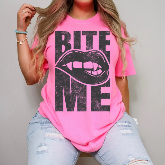 Bite Me Lips Fall Tee