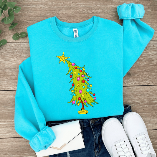 Bright Holiday Christmas Tree Tee