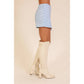 Blue Polka Dot Skort