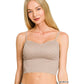 Seamless Lace Bralette With Bra Pads