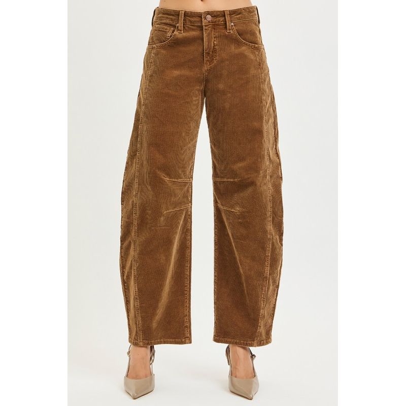 Barrel Corduroy Pants