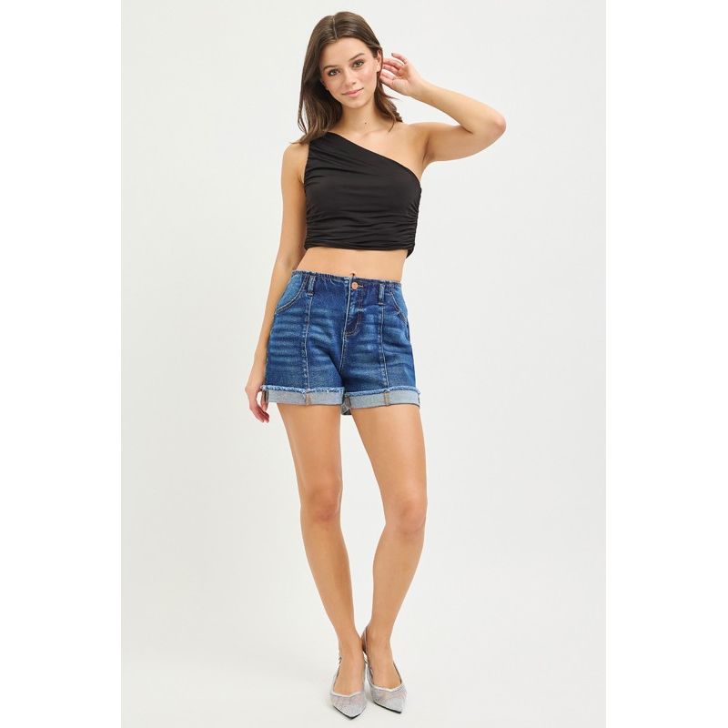 Slouchy Cuffed Shorts