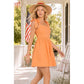 Tie Strap Babydoll Dress – Spring to Game Day Poplin Charm