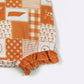 Patchwork TN Ruffle Short Baby Romper