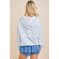 Vintage Floral Hooded Windbreaker