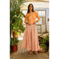 Striped Gaucho Pants