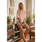 Relaxed Fit Polka Dot Top