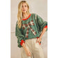 THE MERRY MINERAL-WASH BOW PULLOVER