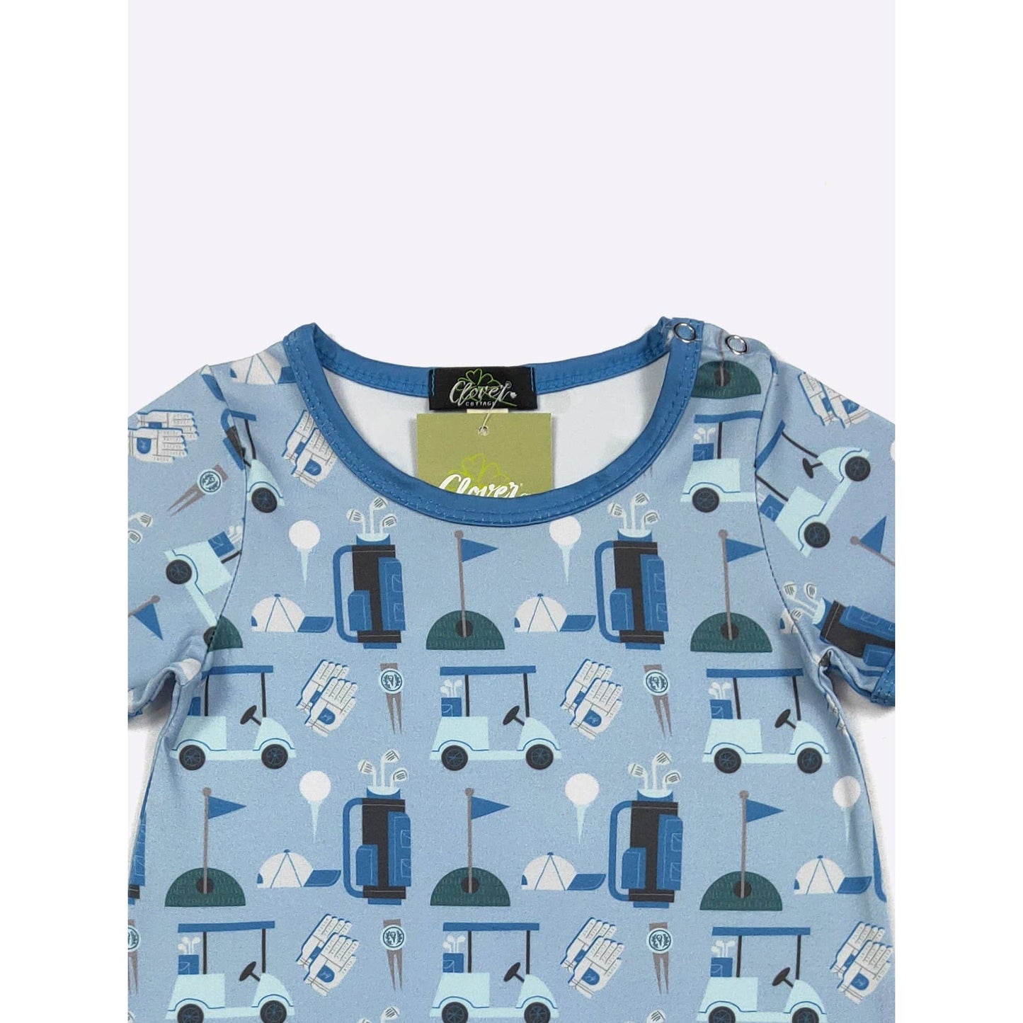 Golf Blues Boy Romper