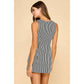 Round Neckline sleeveless Romper