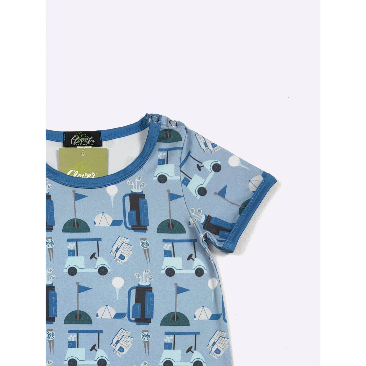 Golf Blues Boy Romper