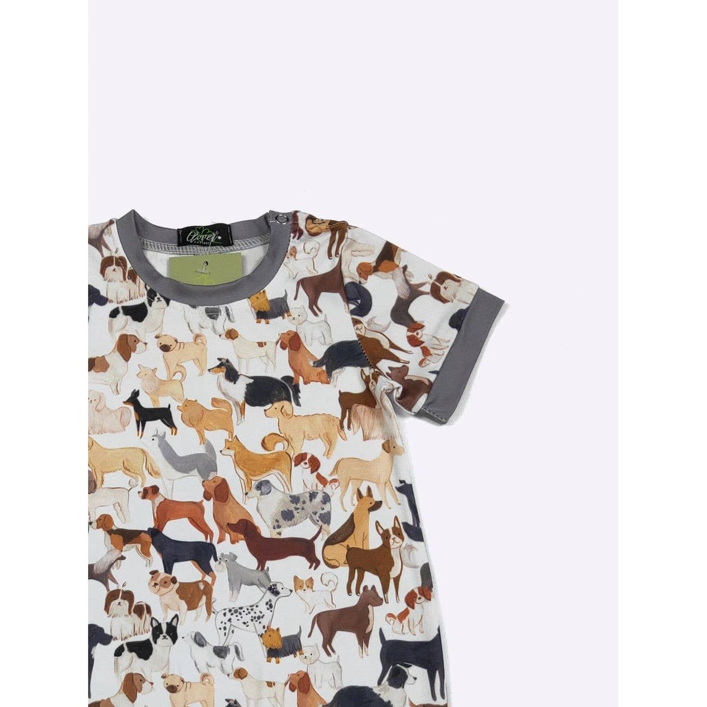 Dog Park Boy Romper