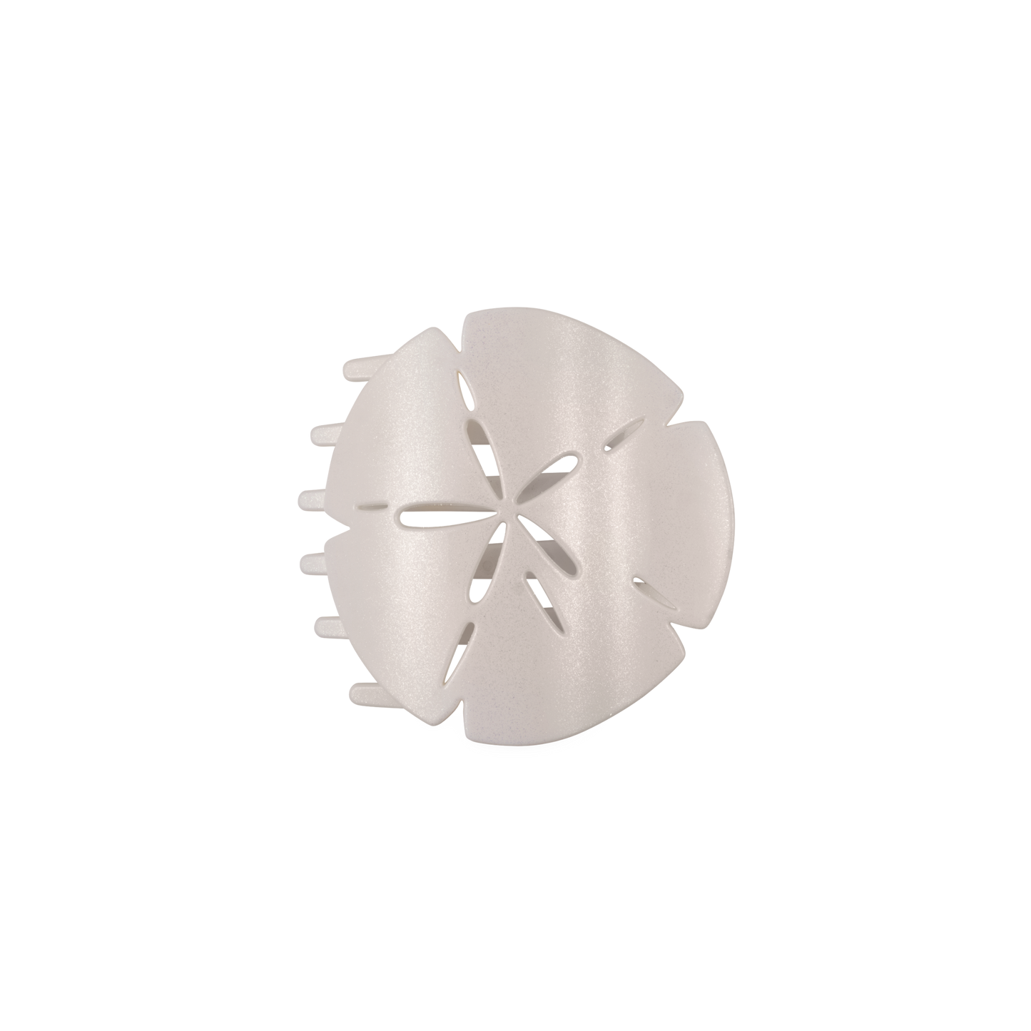 Sand Dollar | Medium | Flat Hair Clip