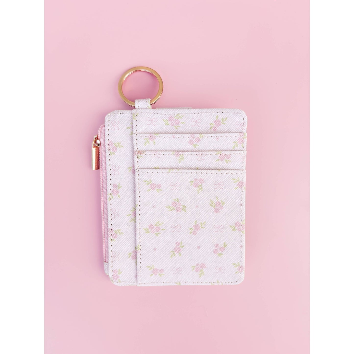 Floral Key-chain Wallet